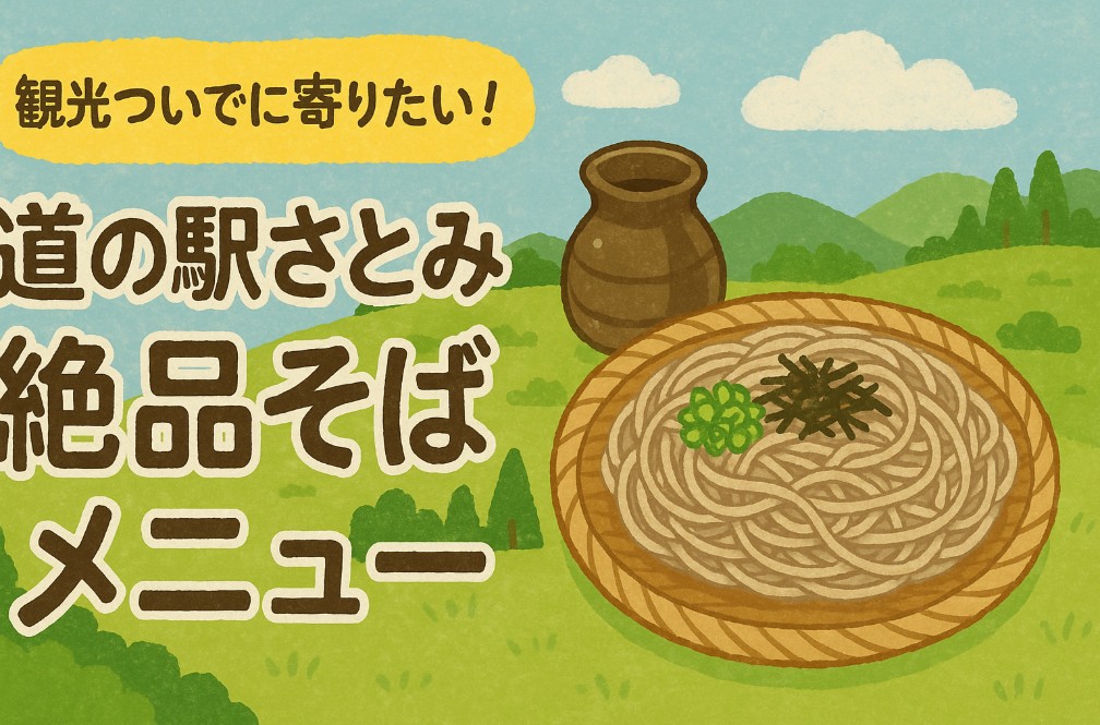 道の駅さとみの絶品そば