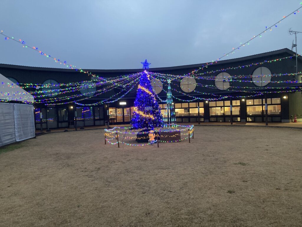 空のえき そ・ら・らのイルミネーション