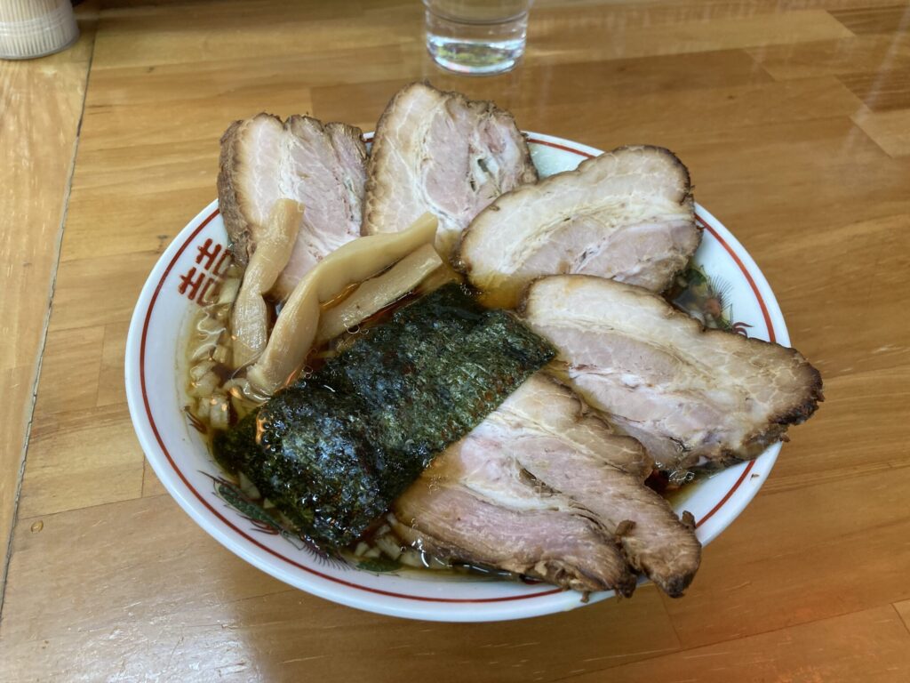屋台ラーメン醤家（じゃんや）のチャーシュー麺