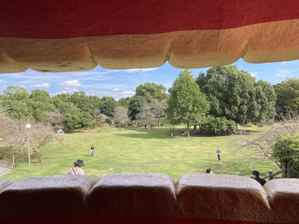 常陸風土記公園の獅子頭展望台